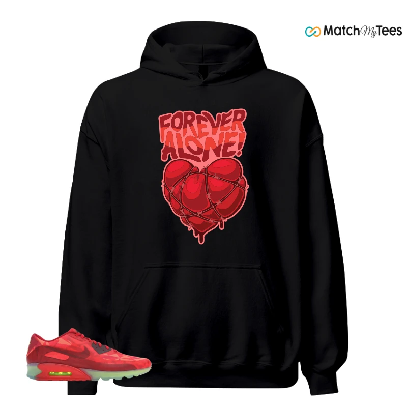 NIKE AIR MAX 90 ICE GYM RED SNEAKER Matching Tees hoodie