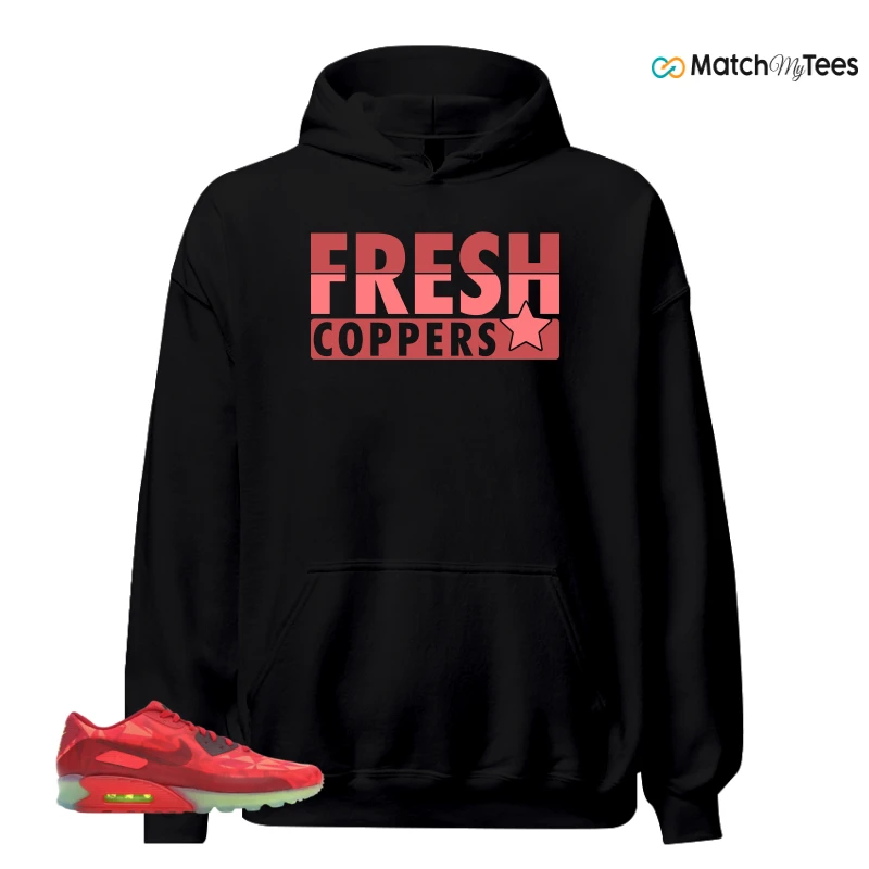 NIKE AIR MAX 90 ICE GYM RED SNEAKER Matching Tees hoodie