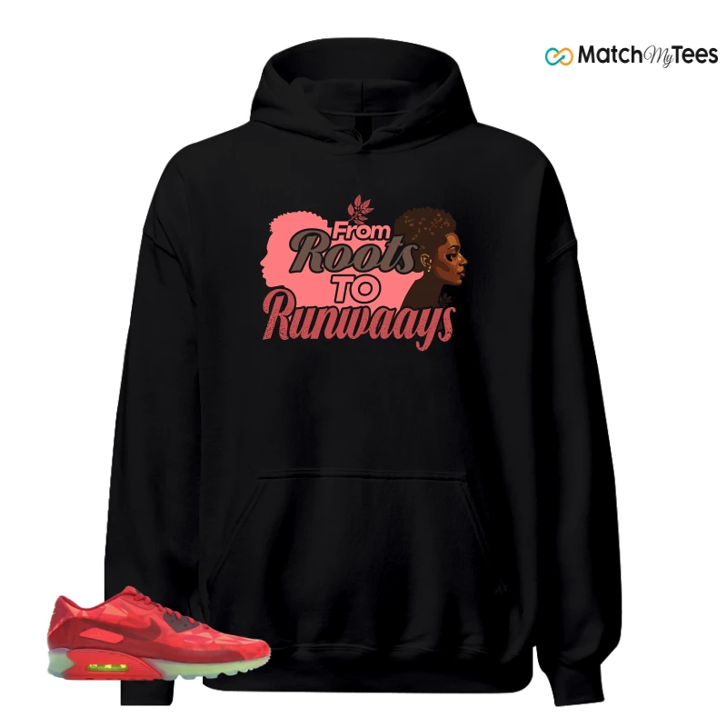 NIKE AIR MAX 90 ICE GYM RED SNEAKER Matching Tees hoodie