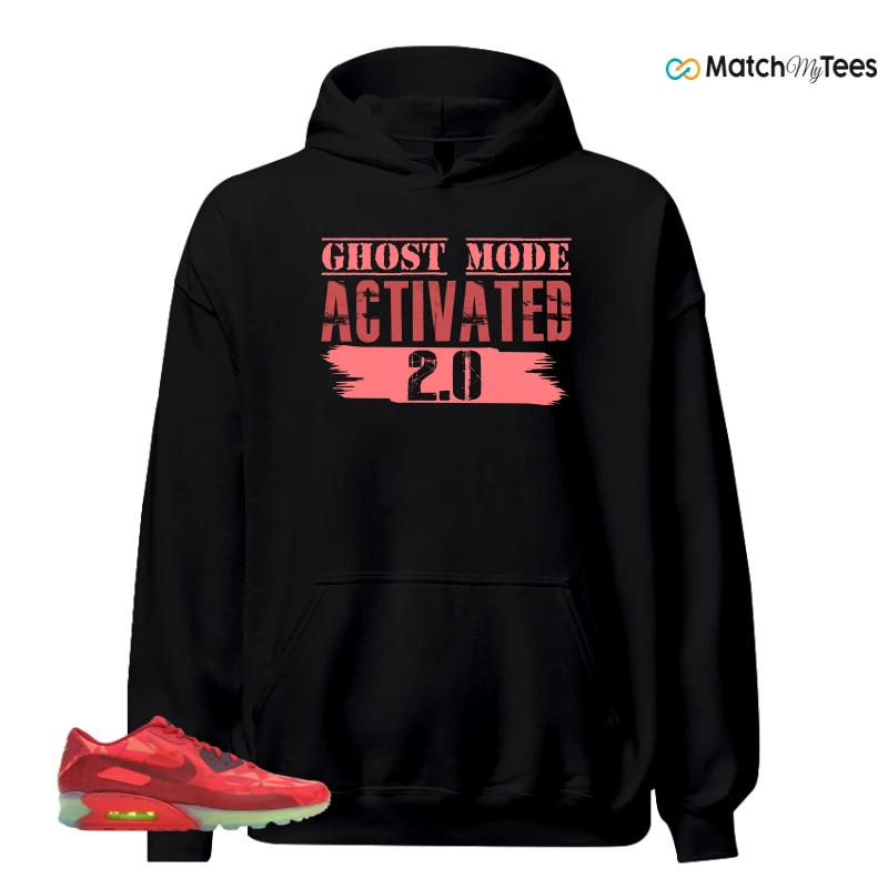 NIKE AIR MAX 90 ICE GYM RED SNEAKER Matching Tees hoodie