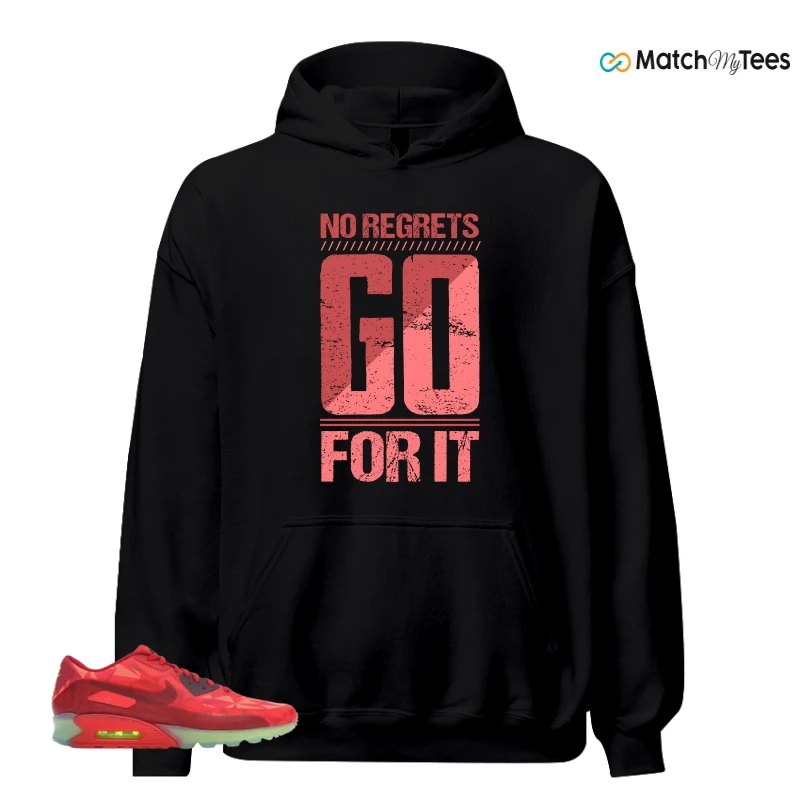 NIKE AIR MAX 90 ICE GYM RED SNEAKER Matching Tees hoodie