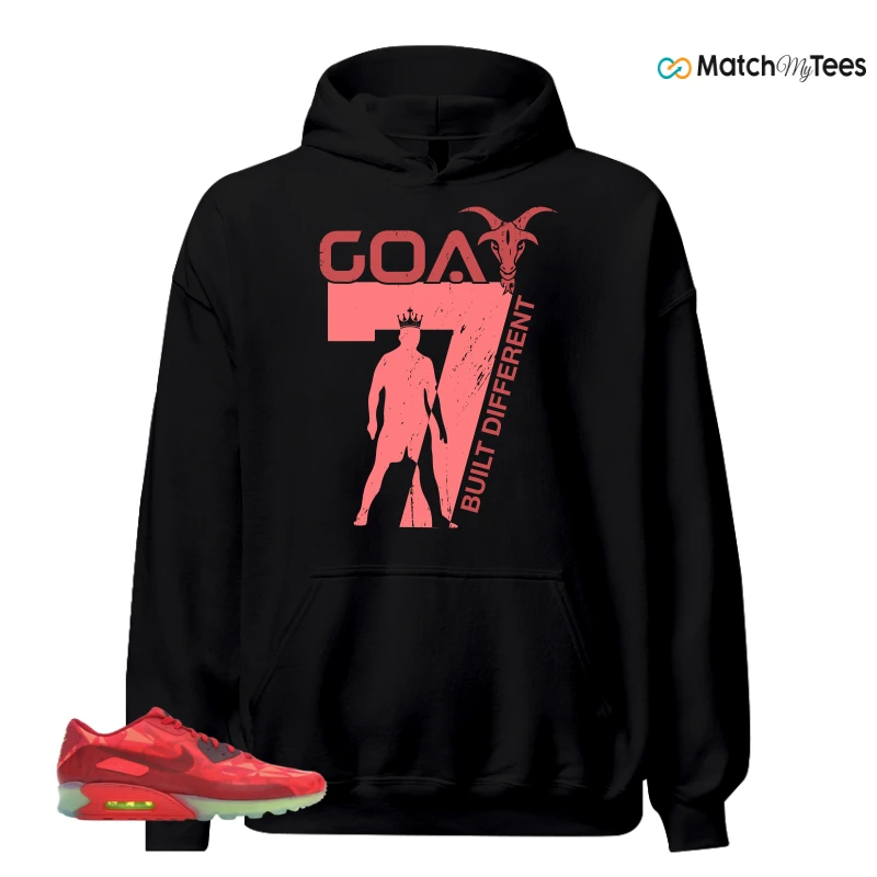 NIKE AIR MAX 90 ICE GYM RED SNEAKER Matching Tees hoodie