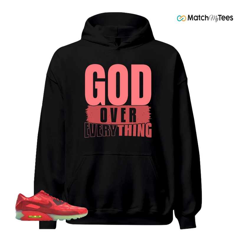 NIKE AIR MAX 90 ICE GYM RED SNEAKER Matching Tees hoodie
