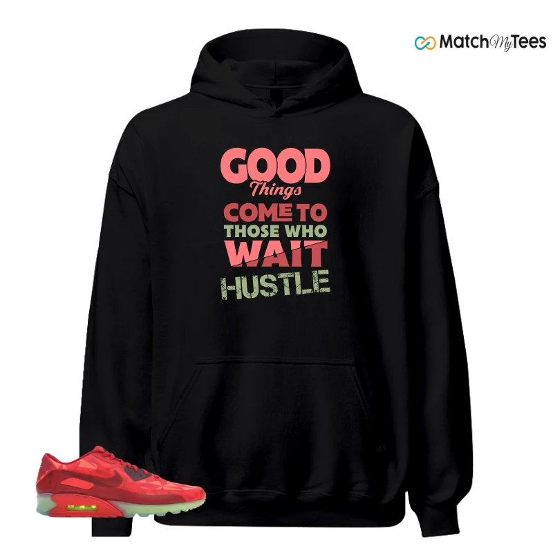 NIKE AIR MAX 90 ICE GYM RED SNEAKER Matching Tees hoodie