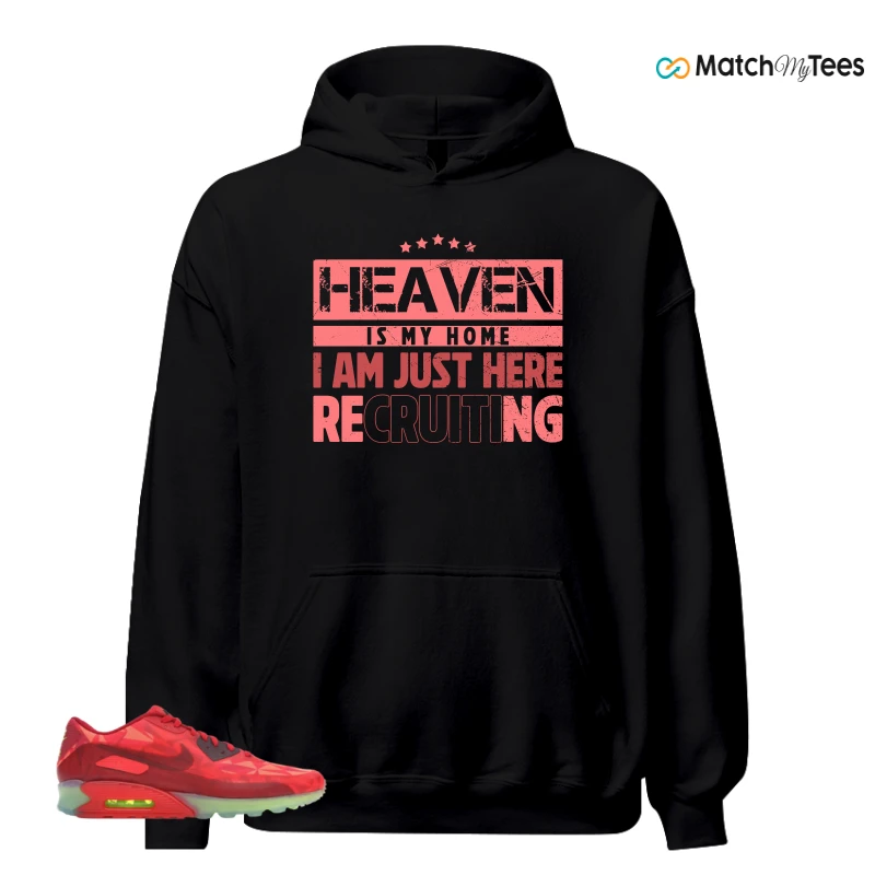 NIKE AIR MAX 90 ICE GYM RED SNEAKER Matching Tees hoodie