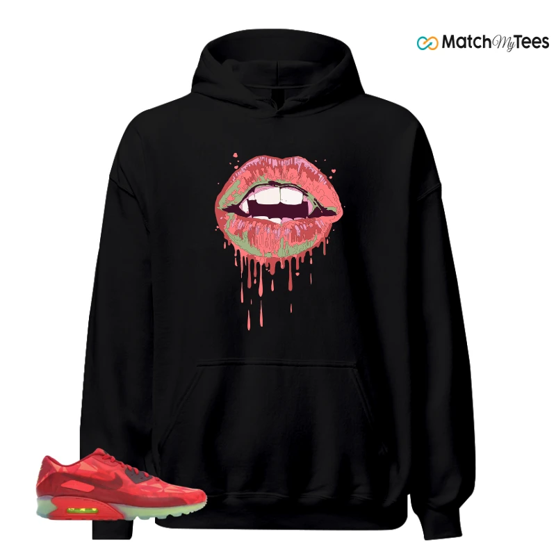 NIKE AIR MAX 90 ICE GYM RED SNEAKER Matching Tees hoodie