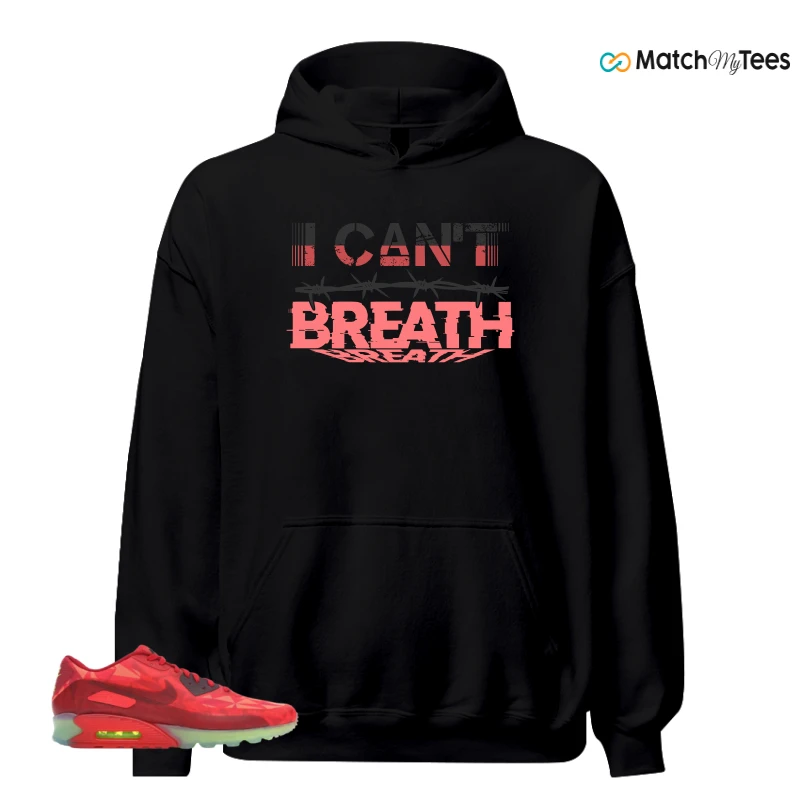 NIKE AIR MAX 90 ICE GYM RED SNEAKER Matching Tees hoodie
