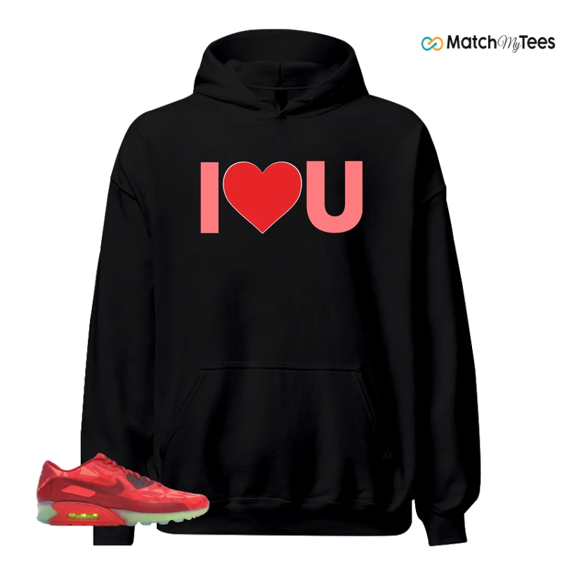 NIKE AIR MAX 90 ICE GYM RED SNEAKER Matching Tees hoodie