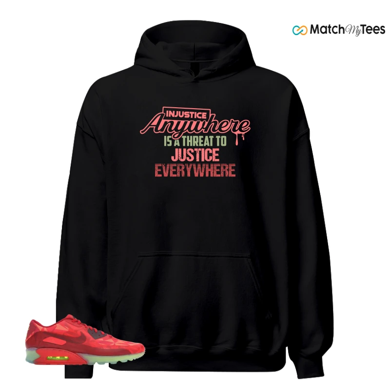 NIKE AIR MAX 90 ICE GYM RED SNEAKER Matching Tees hoodie