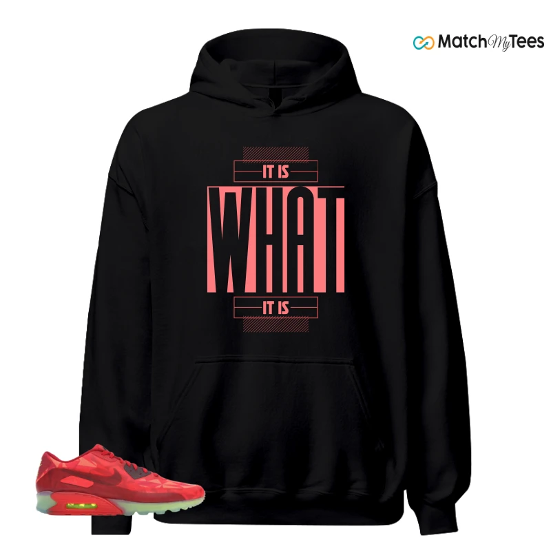 NIKE AIR MAX 90 ICE GYM RED SNEAKER Matching Tees hoodie
