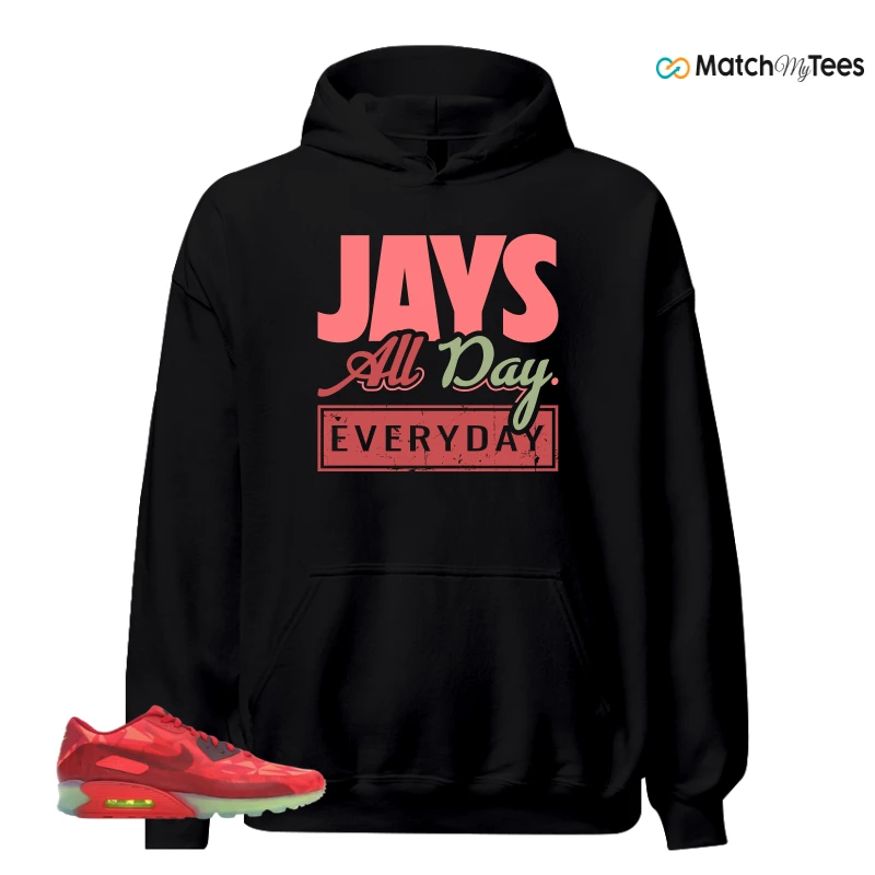 NIKE AIR MAX 90 ICE GYM RED SNEAKER Matching Tees hoodie