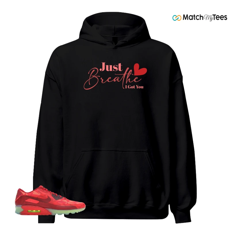 NIKE AIR MAX 90 ICE GYM RED SNEAKER Matching Tees hoodie
