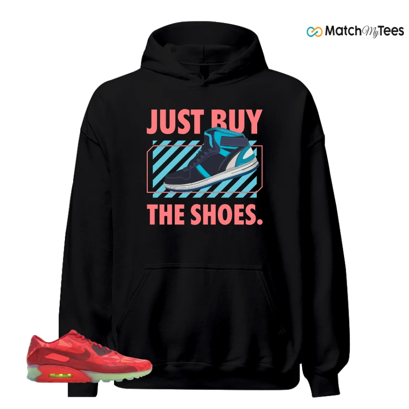 NIKE AIR MAX 90 ICE GYM RED SNEAKER Matching Tees hoodie