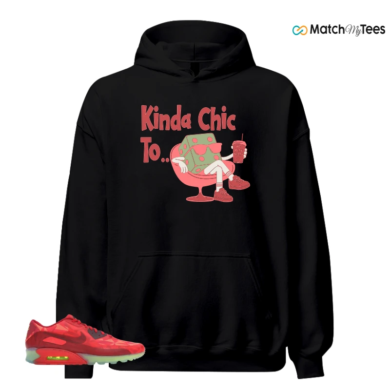 NIKE AIR MAX 90 ICE GYM RED SNEAKER Matching Tees hoodie