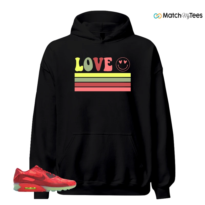 NIKE AIR MAX 90 ICE GYM RED SNEAKER Matching Tees hoodie