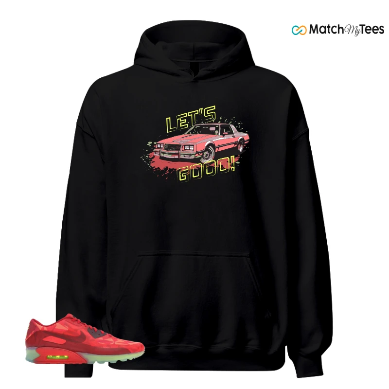 NIKE AIR MAX 90 ICE GYM RED SNEAKER Matching Tees hoodie