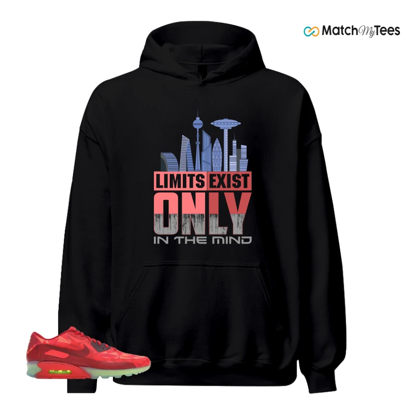 NIKE AIR MAX 90 ICE GYM RED SNEAKER Matching Tees hoodie