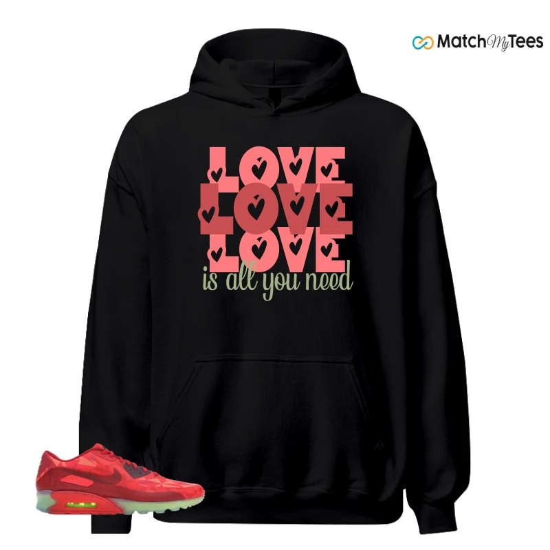 NIKE AIR MAX 90 ICE GYM RED SNEAKER Matching Tees hoodie