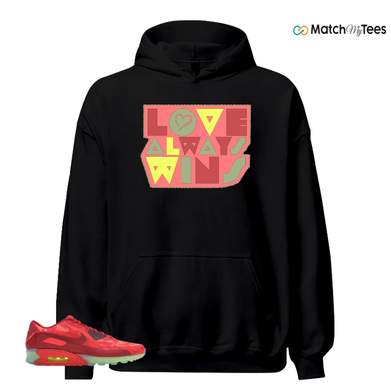 NIKE AIR MAX 90 ICE GYM RED SNEAKER Matching Tees hoodie