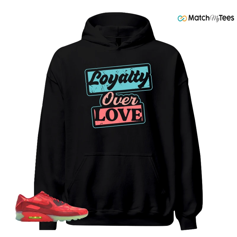 NIKE AIR MAX 90 ICE GYM RED SNEAKER Matching Tees hoodie