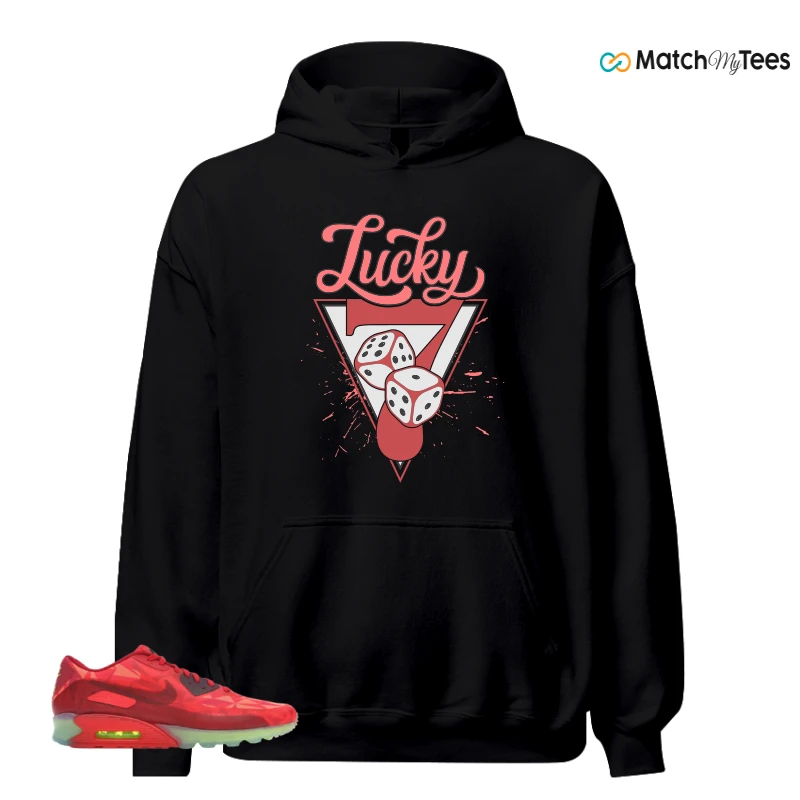 NIKE AIR MAX 90 ICE GYM RED SNEAKER Matching Tees hoodie