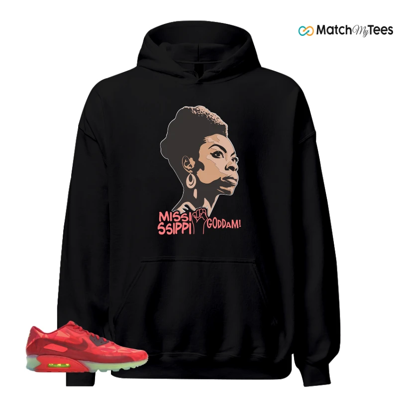 NIKE AIR MAX 90 ICE GYM RED SNEAKER Matching Tees hoodie