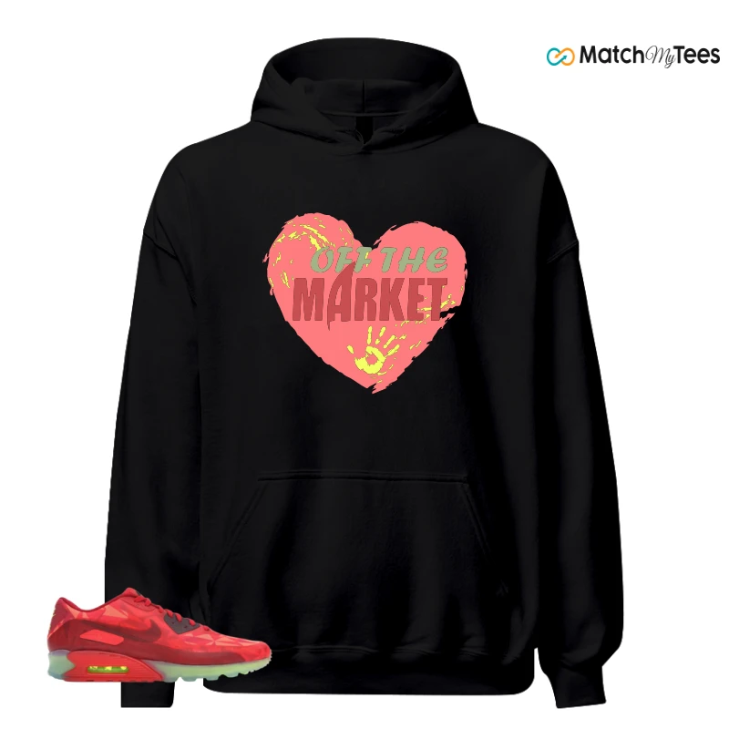 NIKE AIR MAX 90 ICE GYM RED SNEAKER Matching Tees hoodie