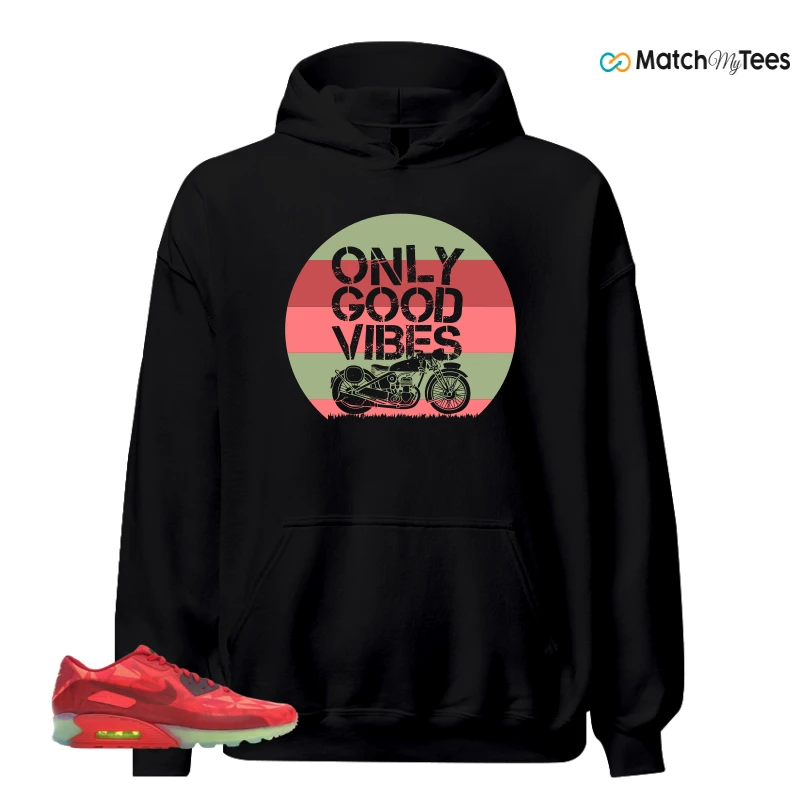 NIKE AIR MAX 90 ICE GYM RED SNEAKER Matching Tees hoodie