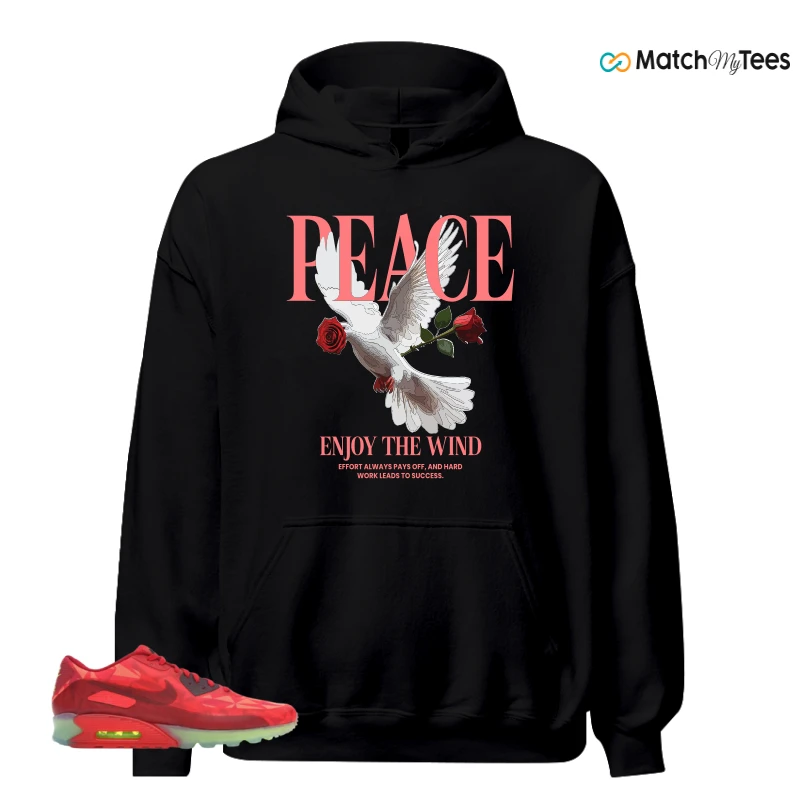 NIKE AIR MAX 90 ICE GYM RED SNEAKER Matching Tees hoodie