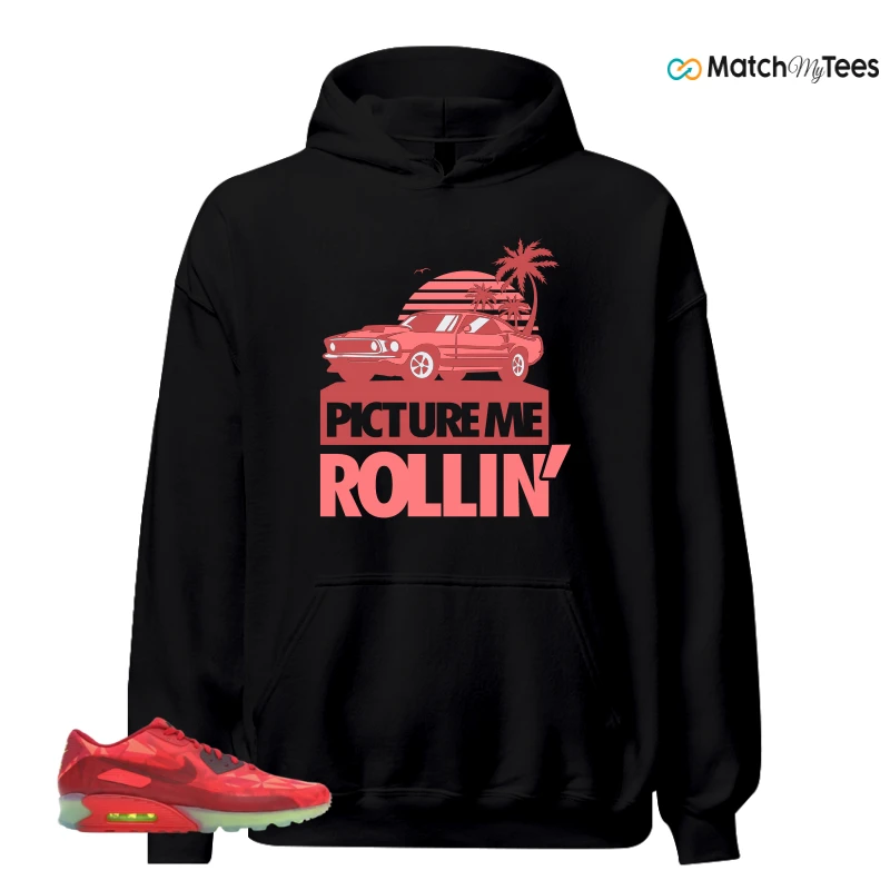 NIKE AIR MAX 90 ICE GYM RED SNEAKER Matching Tees hoodie