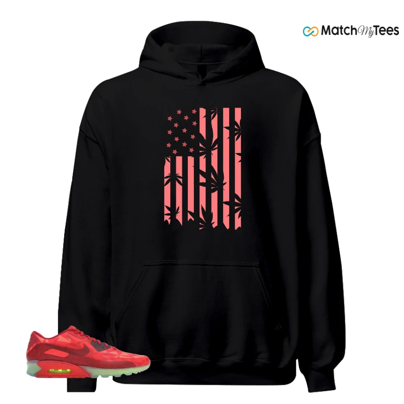 NIKE AIR MAX 90 ICE GYM RED SNEAKER Matching Tees hoodie