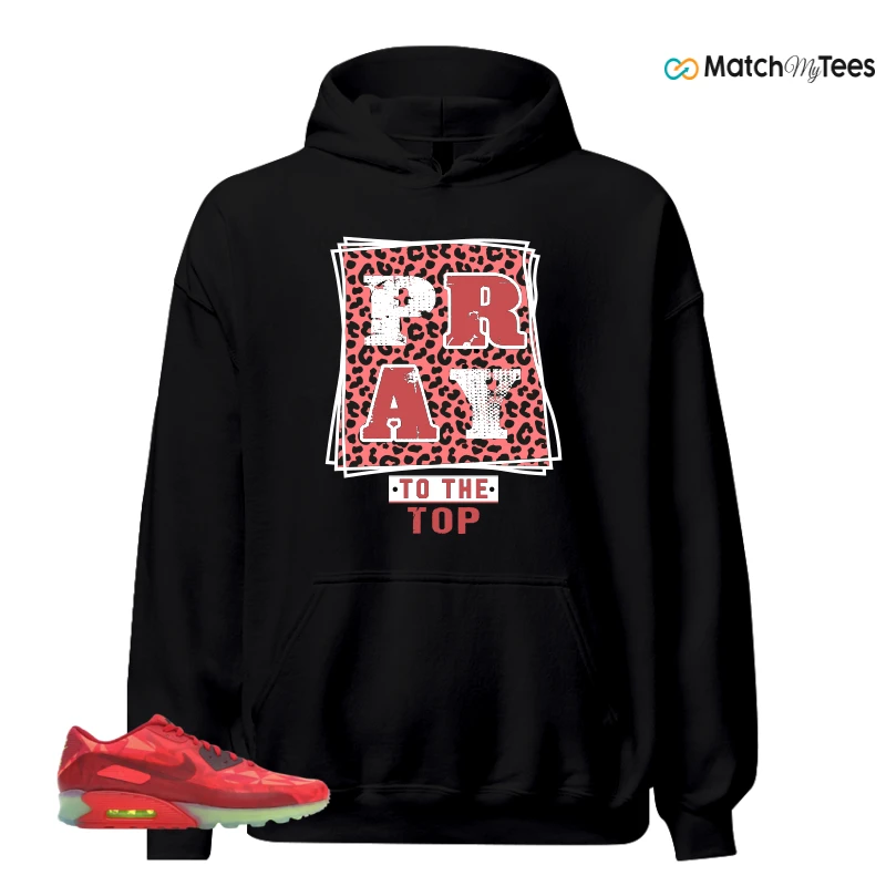 NIKE AIR MAX 90 ICE GYM RED SNEAKER Matching Tees hoodie