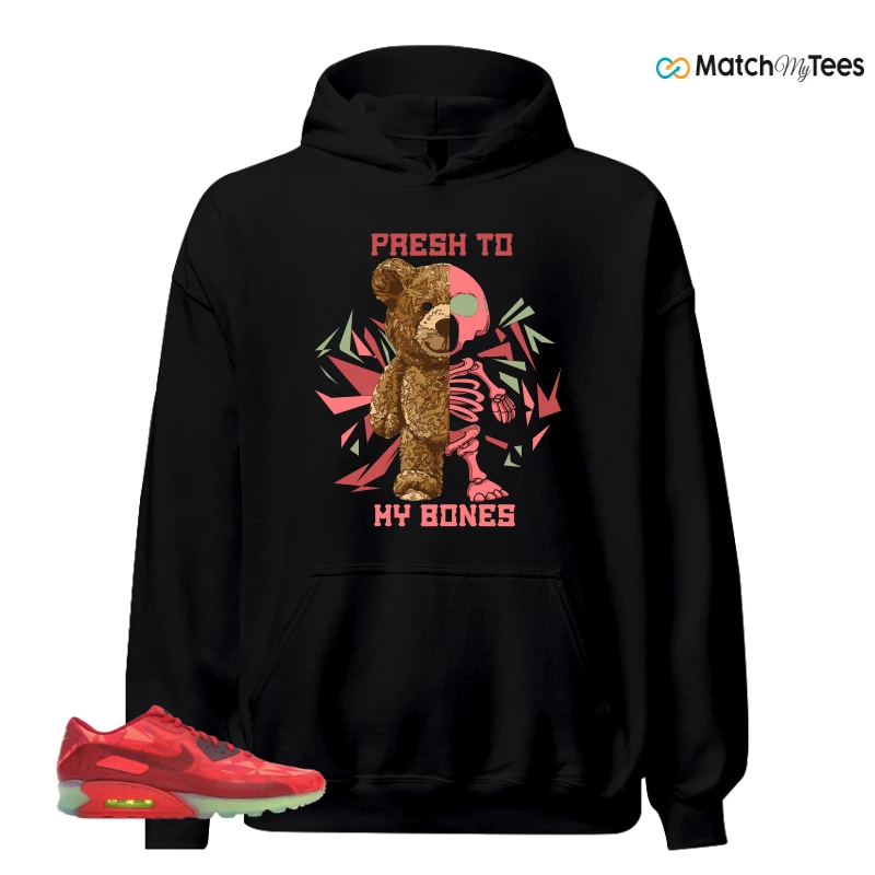 NIKE AIR MAX 90 ICE GYM RED SNEAKER Matching Tees hoodie