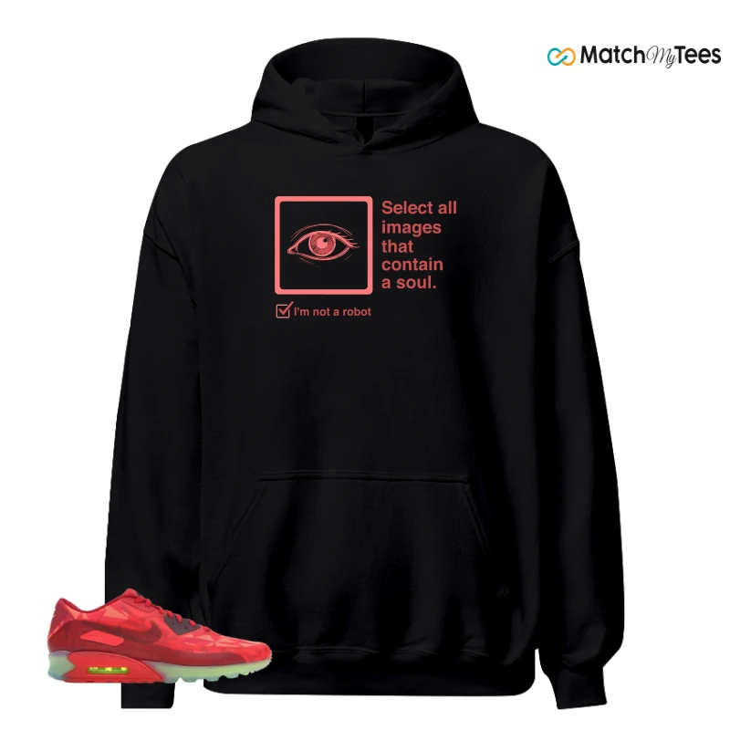 NIKE AIR MAX 90 ICE GYM RED SNEAKER Matching Tees hoodie