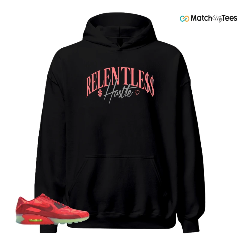 NIKE AIR MAX 90 ICE GYM RED SNEAKER Matching Tees hoodie
