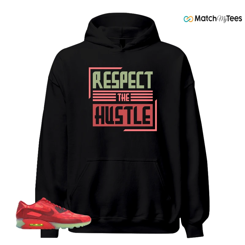 NIKE AIR MAX 90 ICE GYM RED SNEAKER Matching Tees hoodie