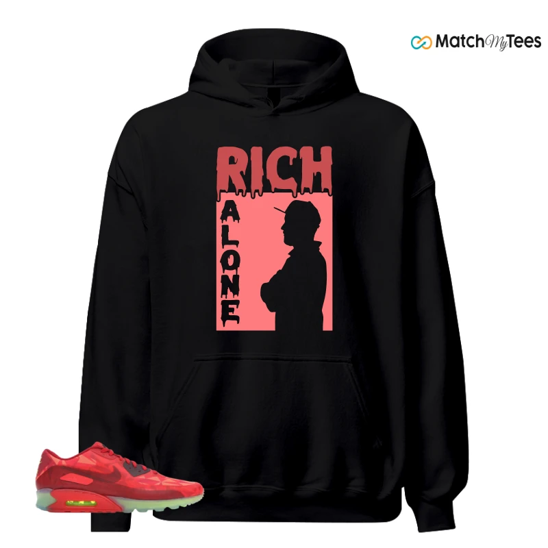 NIKE AIR MAX 90 ICE GYM RED SNEAKER Matching Tees hoodie