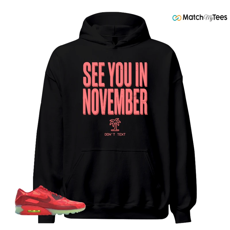 NIKE AIR MAX 90 ICE GYM RED SNEAKER Matching Tees hoodie
