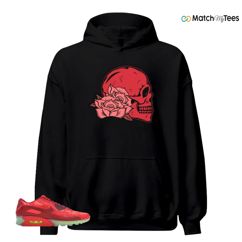 NIKE AIR MAX 90 ICE GYM RED SNEAKER Matching Tees hoodie