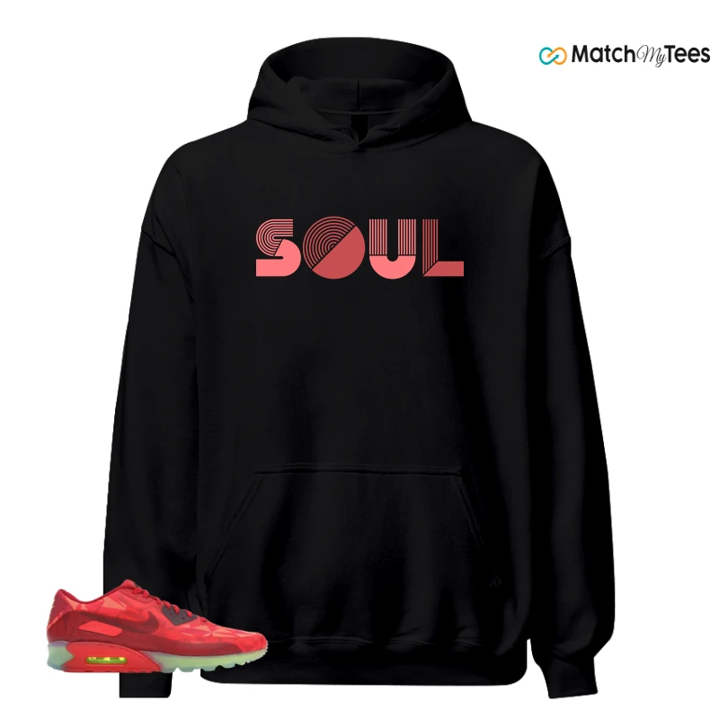 NIKE AIR MAX 90 ICE GYM RED SNEAKER Matching Tees hoodie