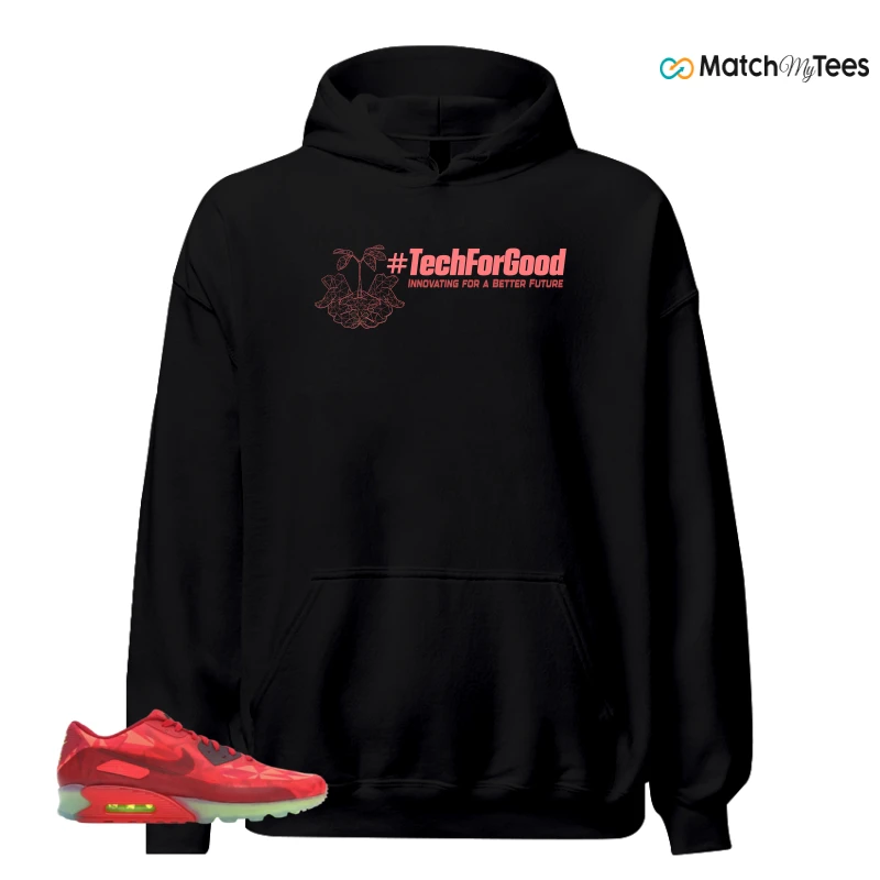 NIKE AIR MAX 90 ICE GYM RED SNEAKER Matching Tees hoodie