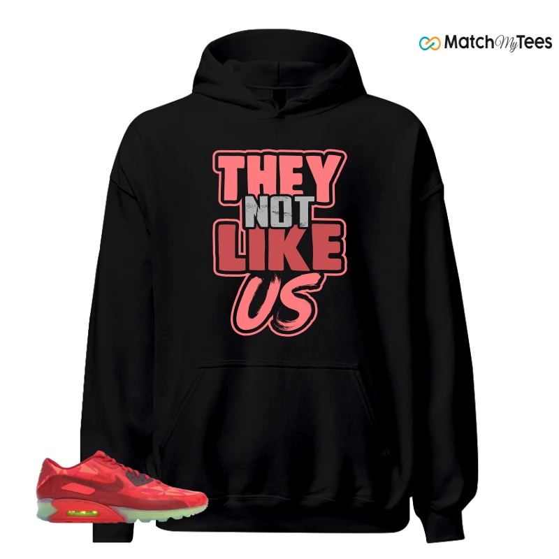 NIKE AIR MAX 90 ICE GYM RED SNEAKER Matching Tees hoodie