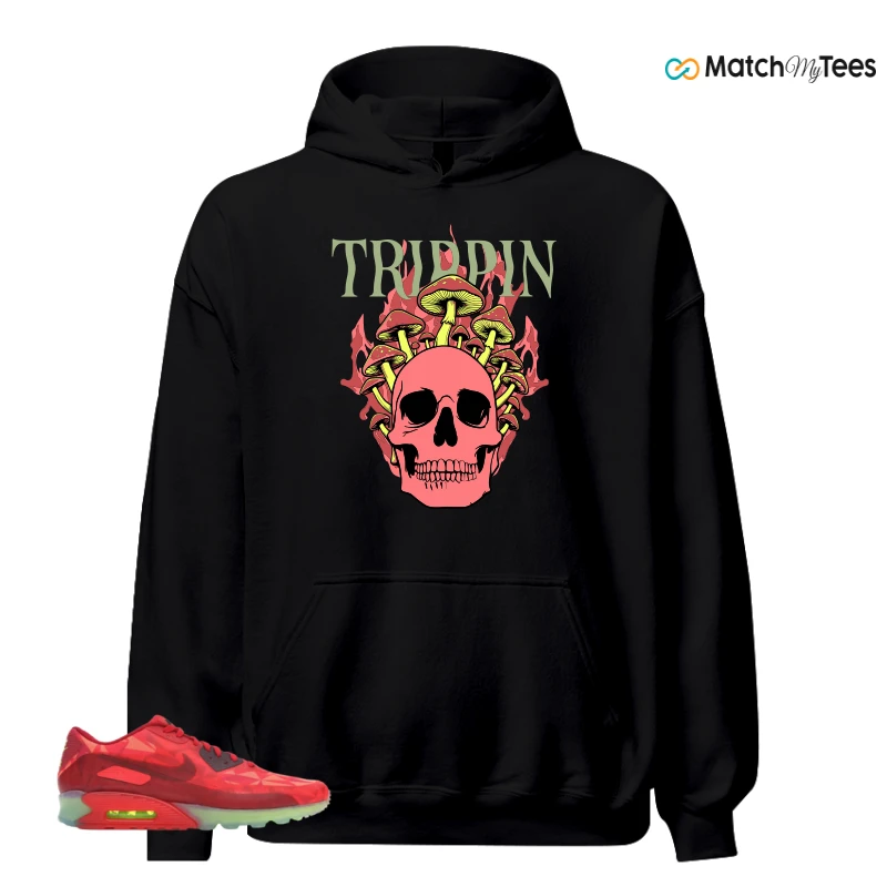 NIKE AIR MAX 90 ICE GYM RED SNEAKER Matching Tees hoodie