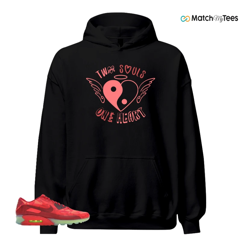 NIKE AIR MAX 90 ICE GYM RED SNEAKER Matching Tees hoodie