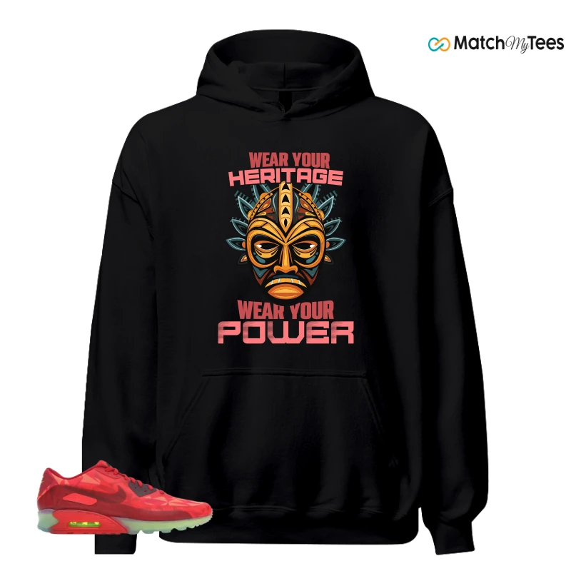 NIKE AIR MAX 90 ICE GYM RED SNEAKER Matching Tees hoodie