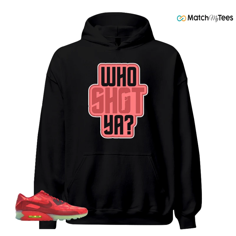 NIKE AIR MAX 90 ICE GYM RED SNEAKER Matching Tees hoodie