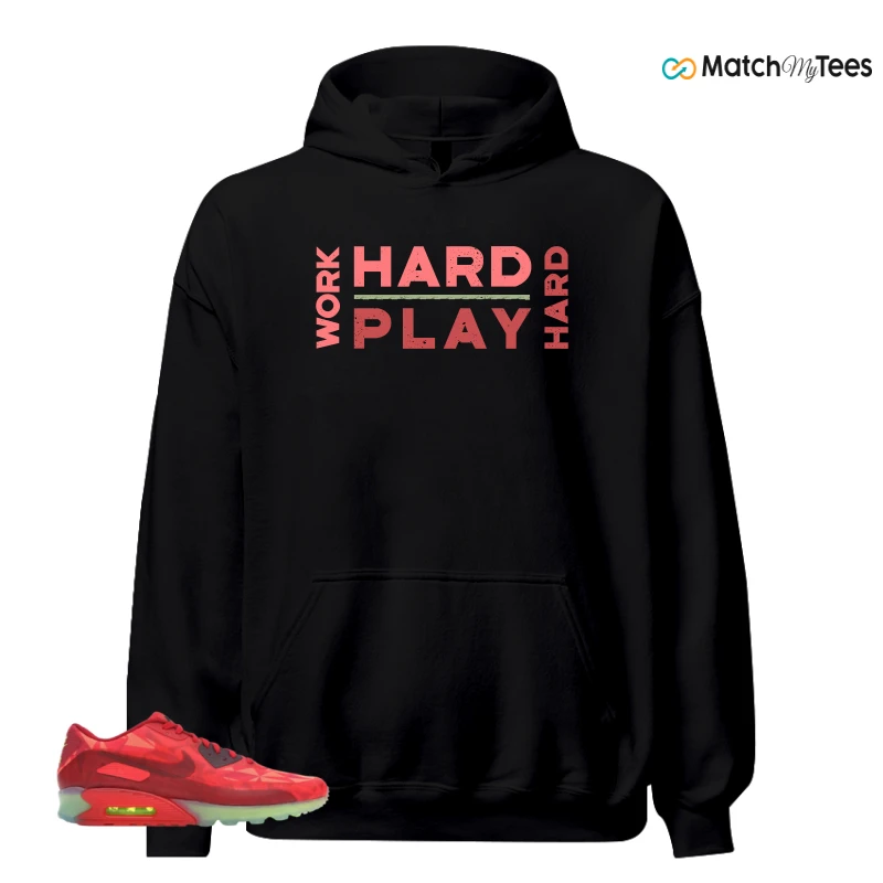 NIKE AIR MAX 90 ICE GYM RED SNEAKER Matching Tees hoodie