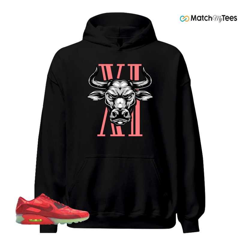 NIKE AIR MAX 90 ICE GYM RED SNEAKER Matching Tees hoodie