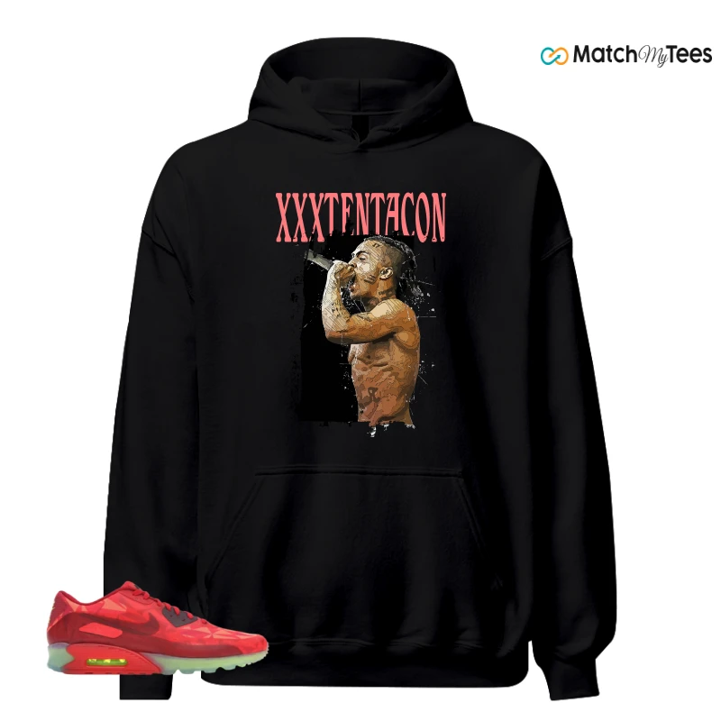 NIKE AIR MAX 90 ICE GYM RED SNEAKER Matching Tees hoodie
