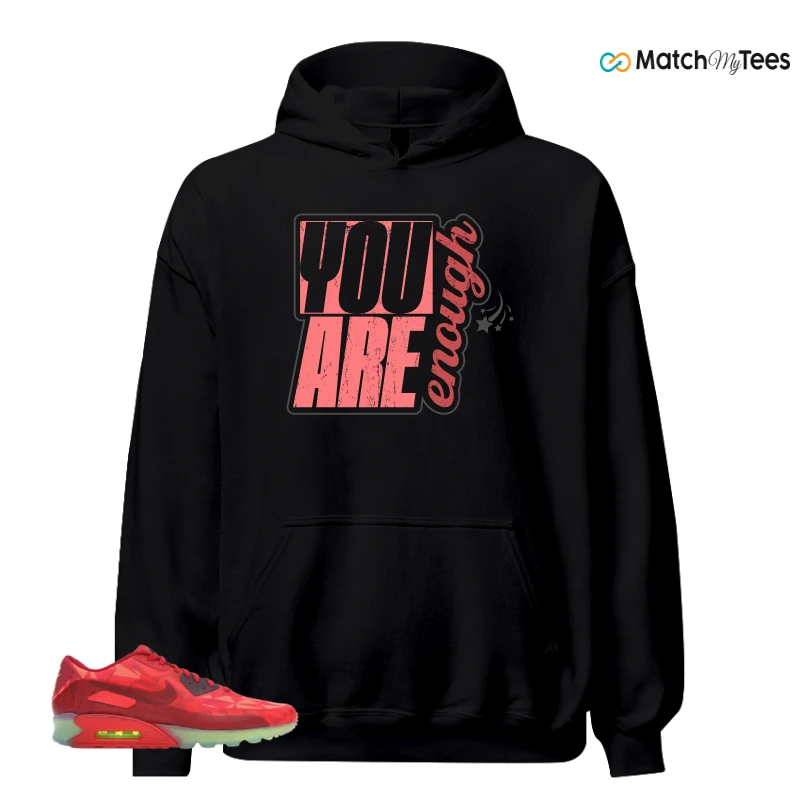 NIKE AIR MAX 90 ICE GYM RED SNEAKER Matching Tees hoodie